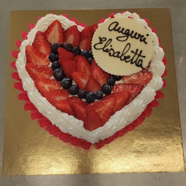 Torta Pan di Spagna alla frutta